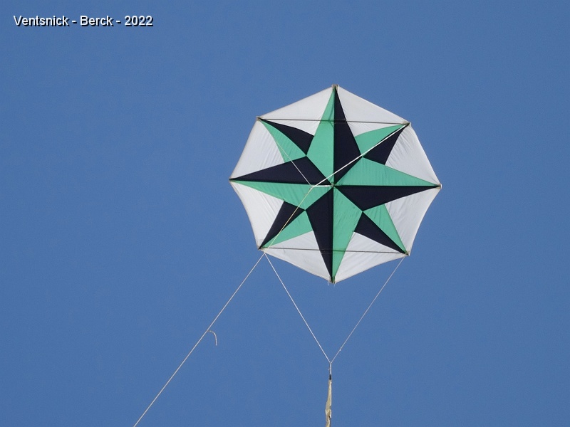 DSC08819.JPG - La rose des vent est omiprésente sur les cerfs-volants de Bruno Claes : un pétillon, ...