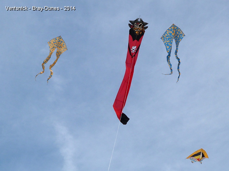 P1090091.JPG - ... notre "Pirate" rejoint nos cerfs-volants déjà présents dans le ciel ...