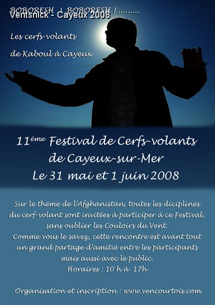 affiche-cayeux-2008.jpg - Affiche du treizième festival de Cayeux sur mer.