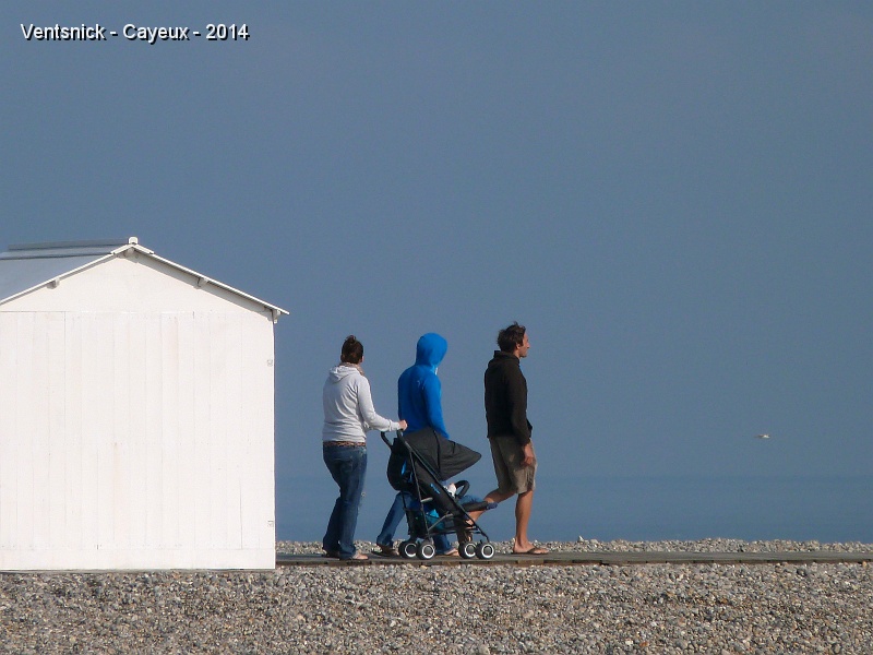 P1080749.JPG - Samedi, 9h15, des promeneurs se balladent dèjà sur le chemin de planches ...