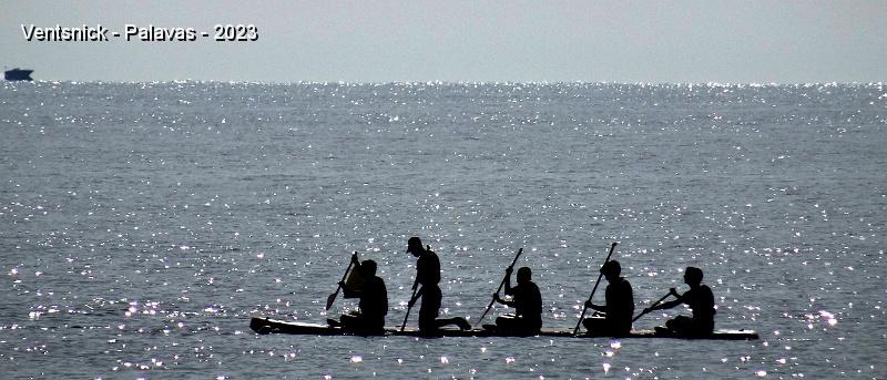 DSC03347.JPG - ... Paddle géant en ombres chinoises, ...