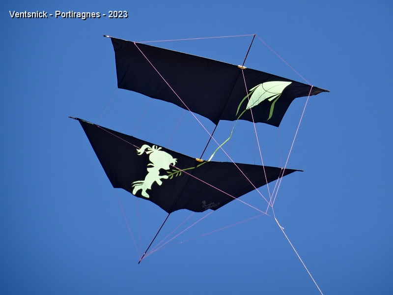 DSC02919.JPG - Sur le Steiff Roloplan de Patrick Noguier, une gamine joue au cerf-volant ! ...